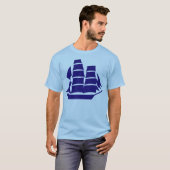 Groot Schip T-shirt (Voorkant volledig)