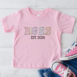 Groot SIS EST 2024 Shirt | Aankondiging Baby