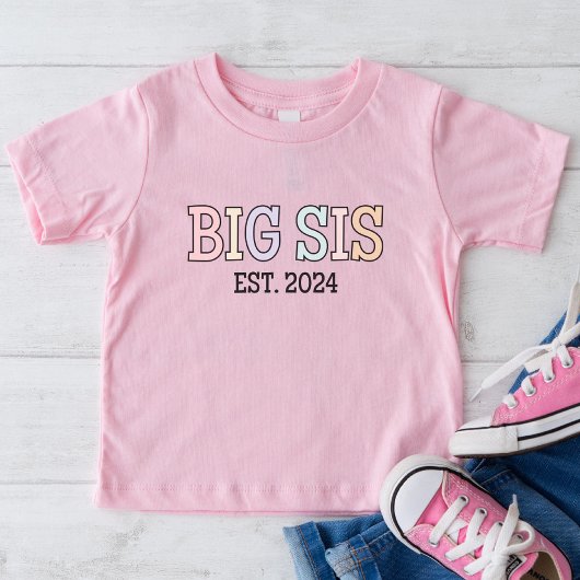 Groot SIS EST 2024 Shirt | Aankondiging Baby