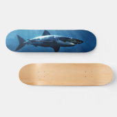 groot skateboard voor witte haai (Horizontaal)