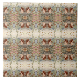 Groot spiegelbeeld Zeemeermin Tegeltje