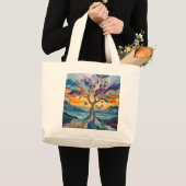 Groot Tas, overal, altijd en overal, boompje Grote Tote Bag (Voorkant (product))