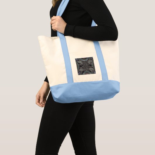 Groot Tas - Rug Hooker's Psalm (Voorkant (product))