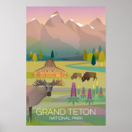 Groot Teton National Park Print