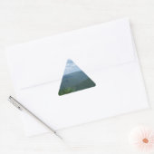 Groot Uitzicht Driehoek Sticker (Envelop)