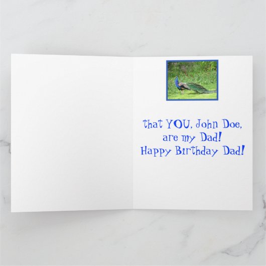 GROOT / VADER VERJAARDAG / TROTS DAT JE MIJN VADER KAART (Binnen)