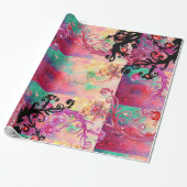 GROOT VAN DE VERLORENDE SCHADOWS, MAGISCHE BERRIA  CADEAUPAPIER (Uitgerold)