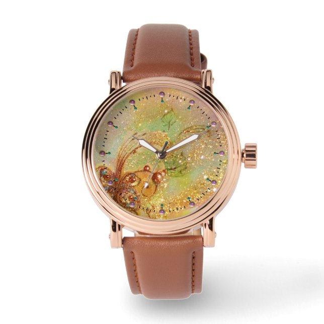 GROOT VAN HET VERLIEST SCHADOWS, MAGISCHE BUTTERFL HORLOGE (Voorkant)