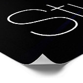 Groot venster 1 poster (Hoek)