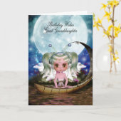 Groot - Verjaardag van de Fee van het Water van de Kaart (Gele Bloem)