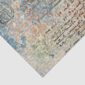 Groot vervormd script tissuepapier (Detail)