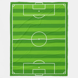 Groot voetbalveld / Football Pitch Fleece Blanket