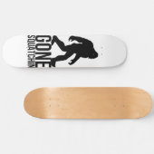 Groot voetje in een kraakbeen skateboard (Horizontaal)