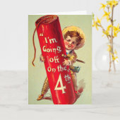 Groot vuurwerk kaart (Gele Bloem)