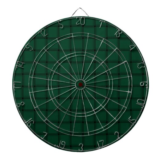 Groot Weave - British Racing Green Dartbord (Voorkant)