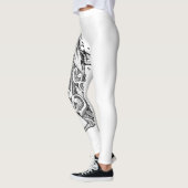 GROOT WITTE LEGGINGS (Links)