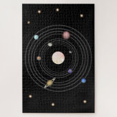 Groot zonnestelsel legpuzzel (Verticaal)