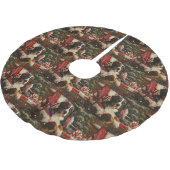 Groot Zwitsers Berghond Kerstfeest Kerstboom Rok (Gekanteld)