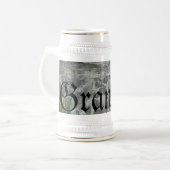 Grootads dag Beer Stein door Janz Bierpul (Voorkant links)
