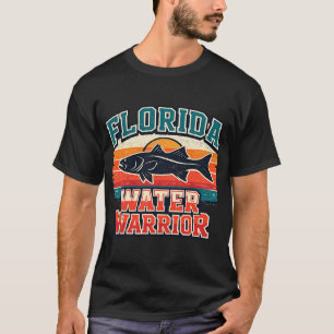 Grootbekbaars en zonnebril Grappige vissen 80's Re T-shirt