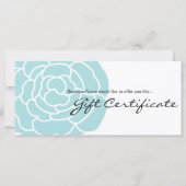 Grootblauw ventilatorkaartontwerp 4 (Achterkant)