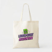 grootboekaccountant - grappig accountant citaat tote bag (Voorkant)