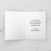 Grootdochter Birthday Card - Tennis Kaart (Binnen)