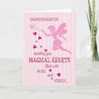Grootdochter Birthday Magical Fairy Pink