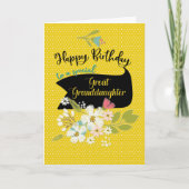 Grootdochter Birthday Wish Kaart (Voorkant)