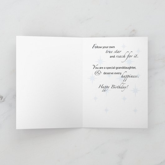 Grootdochter Eigen leeftijd 32e verjaardag Star Kaart (Binnen)