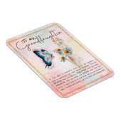 Grootdochter Gifts | Van opa Grandma Magneet (Rechterzijde)