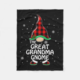 Grootgrootmoeder Gnome Buffalo Pset Matching Famil Fleece Deken