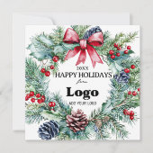 Groothandel Happy Holidays Kaarten Voor Klanten (Voorkant)