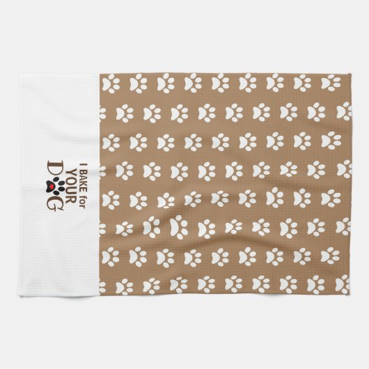 Groothandel hond bakkerij benodigdheden theedoek (Horizontaal)