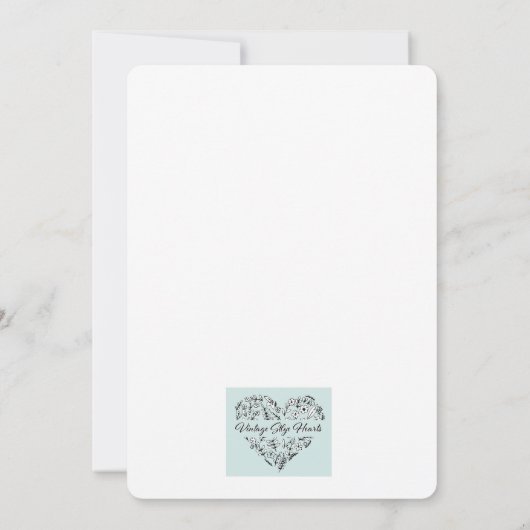  groothandelaarnotecard, papier: Matte, Enve Kaart (Achterkant)