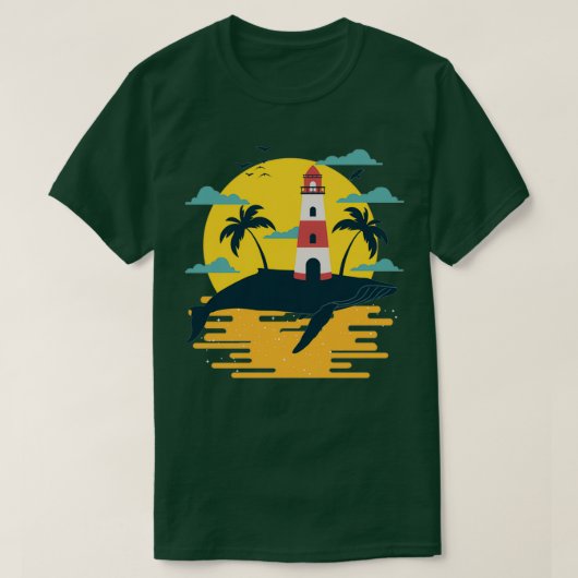 Groothandelsvuurtoren T-shirt (Design voorkant)