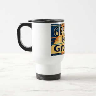 Grootheid Zit In De Groove 2 reisbeker