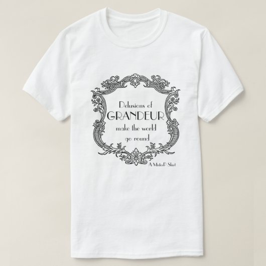 Grootheidswaan - Een MisterP-Shirt T-shirt (Design voorkant)