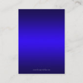 Groothertogdom Blauw gastinfo Visitekaartje (Achterkant)