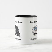 Groothertogdom ontwerp: 22MLE-aanhangwagen Mok (Midden)