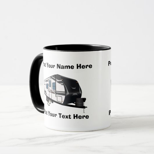 Groothertogdom ontwerp: 22MLE-aanhangwagen Mok (Voorkant links)