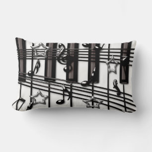 Groothertogdom Piansenbord met Muzieknoten Kussen