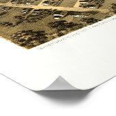 Groothertogdom Rapiden, MI Panorama Map - 1868 Poster (Hoek)