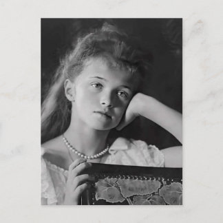 Groothertogin Olga van Rusland dochter tsaar Roman Briefkaart