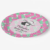 Groothoeden Derby Bruidsfeest Papieren Bordje (Gekanteld)