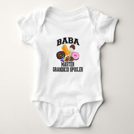 Grootkind Spoiler Baba Romper (Voorkant)