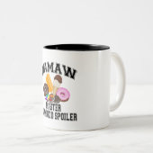 Grootkind Spoiler Mamaw Tweekleurige Koffiemok (Voorkant rechts)