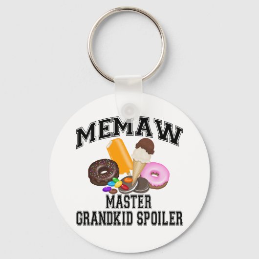 Grootkind Spoiler Memaw Sleutelhanger (Voorkant)