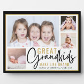 Grootkinderen Grote Grootouders Life Quote 4 Foto Fotoplaat (Voorkant)