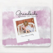 Grootkinderen maken foto's van grote kleinkinderen muismat (Voorkant)